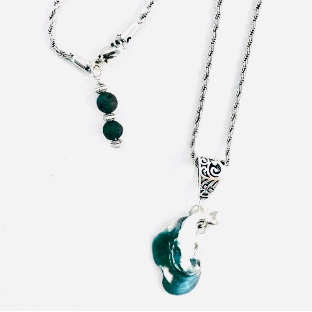 💧SEA SHELL PENDANT | Aromatherapy | OOAK | NWT